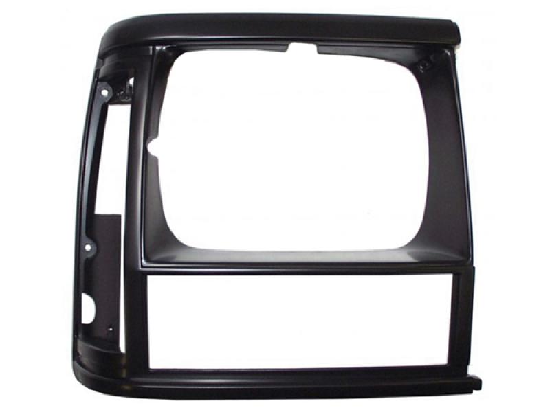 Frontset XJ Grillgitter schwarz, Scheinwerferblende r&L schwarz, Seitenblinker aussen r&l