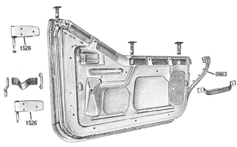 Haltebügel Edelstahl, Wrangler TJ 96 - 06