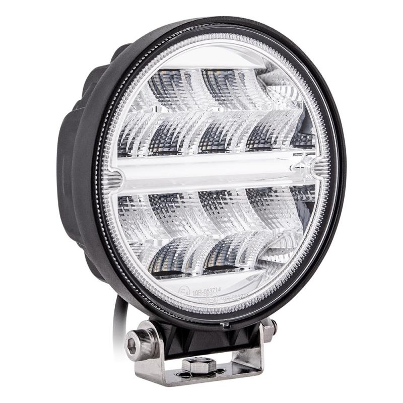 LED Arbeitsscheinwerfer rund 24W Flutlicht Offroad mit EMV Zertifizierung