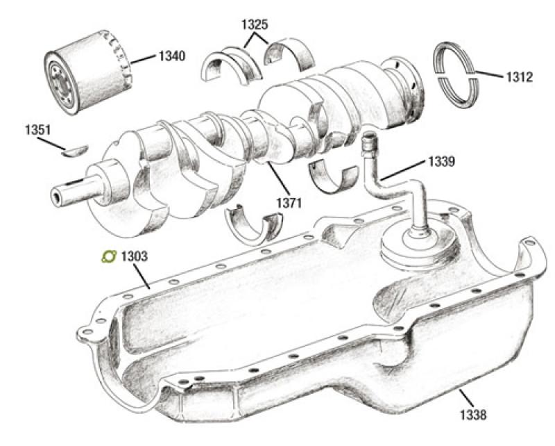 Kolben 0,40 Übermaß, 5,9 Ltr., V8