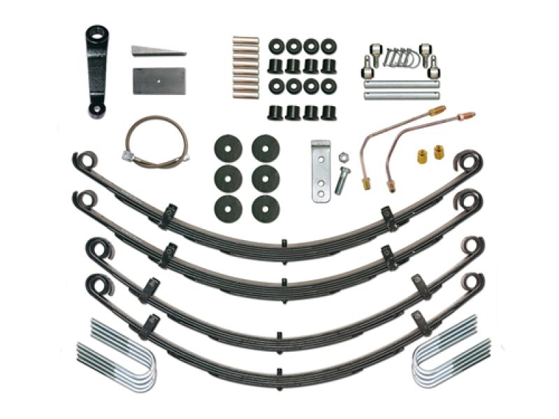 Fahrwerk Standard System +  4" = 100 mm mit Rubicon Express Stoßdämpfer