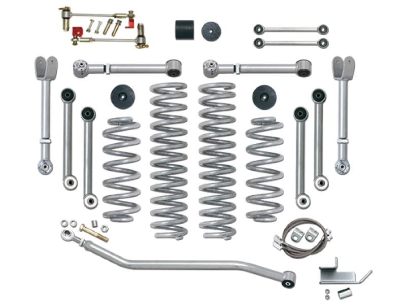 Fahrwerk Super Flex Short Arm + 4,5" = 115 mm mit ProComp Stoßdämpfer